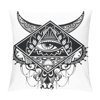 Personality  Tattoo Art-eye Pillow Covers