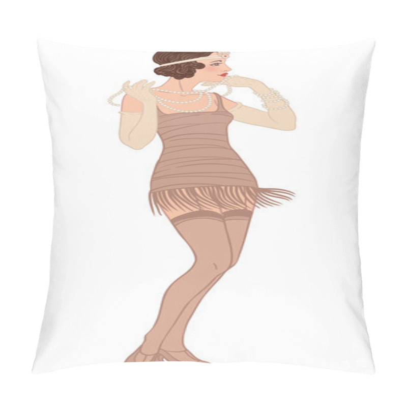 Personality  Flapper girls set pillow covers