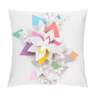 Personality  Floral Abstract Background. Pillow Covers