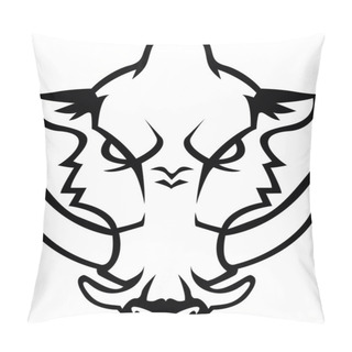 Personality  Wild Boar Illustration Pillow Covers