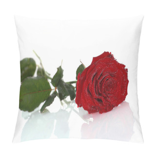 Personality  Red Rose Close Up Pillow Covers