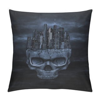 Personality  Dark City Pillow Covers