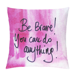 Personality  Motivational Message Pillow Covers