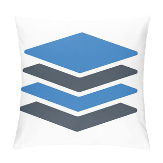Personality  Slides Vector Glyph Colour Icon  Pillow Covers