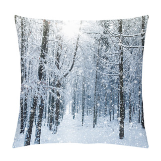 Personality  Winter Forest Pillow Covers