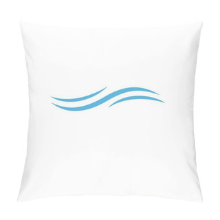 Personality  Water Wave Logo  Pillow Covers