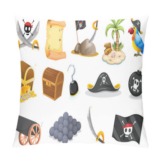 Personality  Things Related To A Pirate Pillow Covers