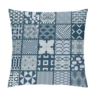 Personality  Set Of Endless Geometric Patterns  Pillow Covers