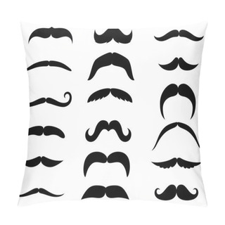 Personality  Black Moustaches Pillow Covers