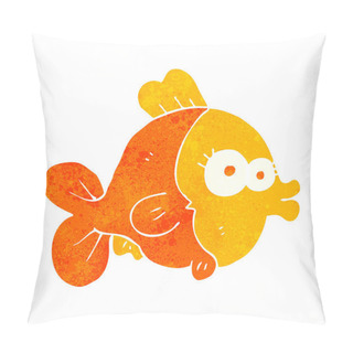 Personality  Funny Retro Cartoon Fish Pillow Covers
