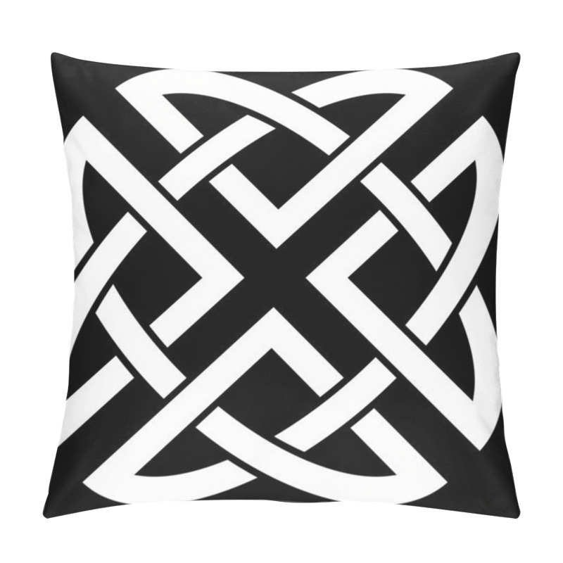 Personality  Celtic Quaternary knot pillow covers