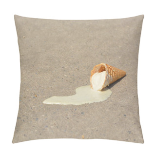 Personality  Melting Ice Cream In The Sun  Pillow Covers