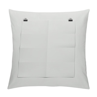 Personality  Vertical Paper Sheet Poster Pillow Covers