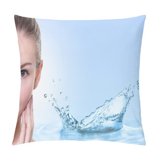 Personality  Beauty Skin Care Concept Pillow Covers