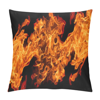 Personality  Fire For Background. Pillow Covers