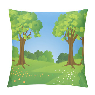 Personality  Nature Background Pillow Covers