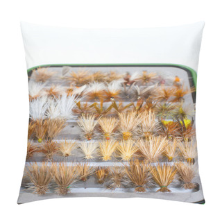 Personality  Fly Box Detail Dry Flies Pillow Covers