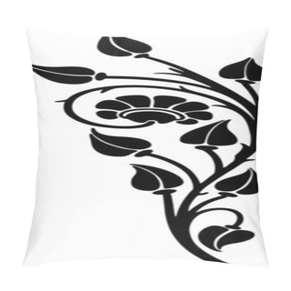 Personality  Floral Motif Pillow Covers
