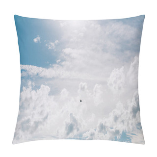 Personality  Seagull Flying In The Sky Pillow Covers