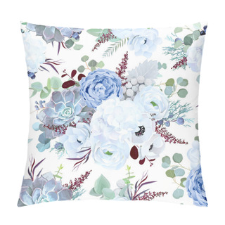 Personality  Beautiful Floral Print Pillow Covers