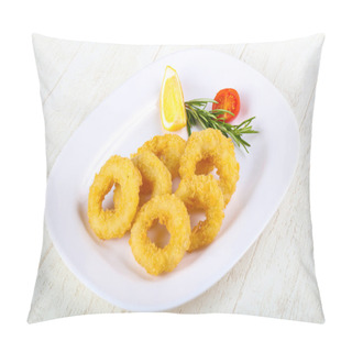 Personality  Fried Calamari Rings Pillow Covers