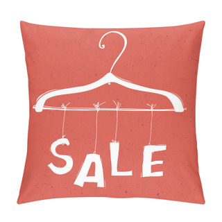 Personality  Sale Concept Vector Illustration. EPS10 Pillow Covers