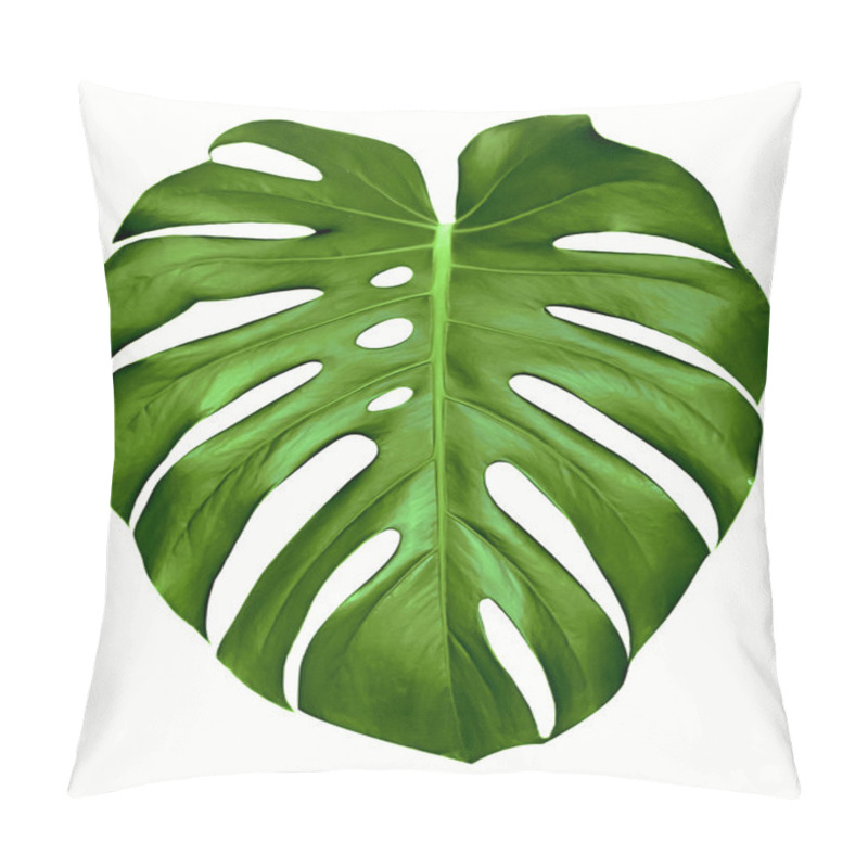 Personality  Monstera Leaf. Pillow Covers