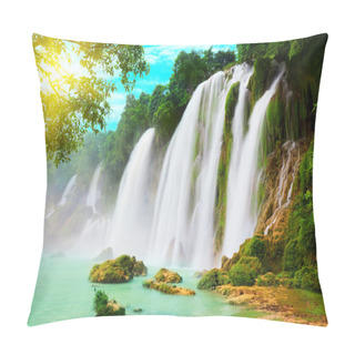 Personality  Detian Waterfall Pillow Covers