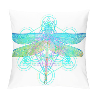 Personality Round Mandala Pattern Pillow Covers