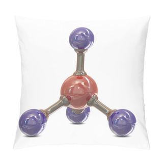 Personality  CH4 Molecule Pillow Covers