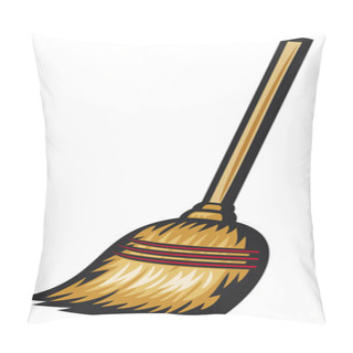 Personality  Broom Pillow Covers