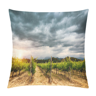Personality  Beautiful Vineyard Landscape Pillow Covers