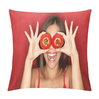 Personality  Tomato Woman Pillow Covers