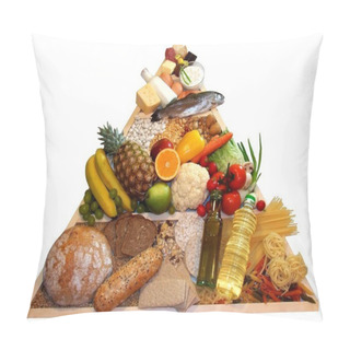 Personality  Food Pyramid Pillow Covers