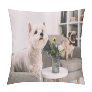 Personality  West Highland White Terrier Pillow Covers