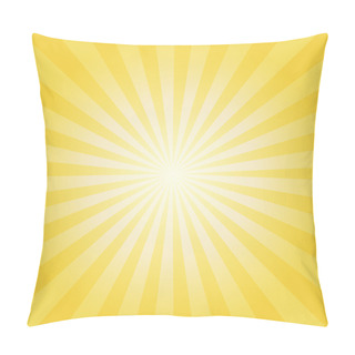 Personality  Sunburst Background Pillow Covers