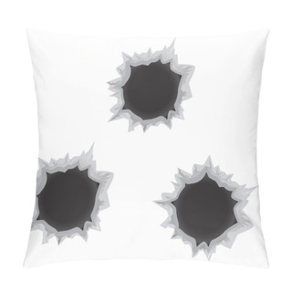 Personality  Bullet Holes Pillow Covers