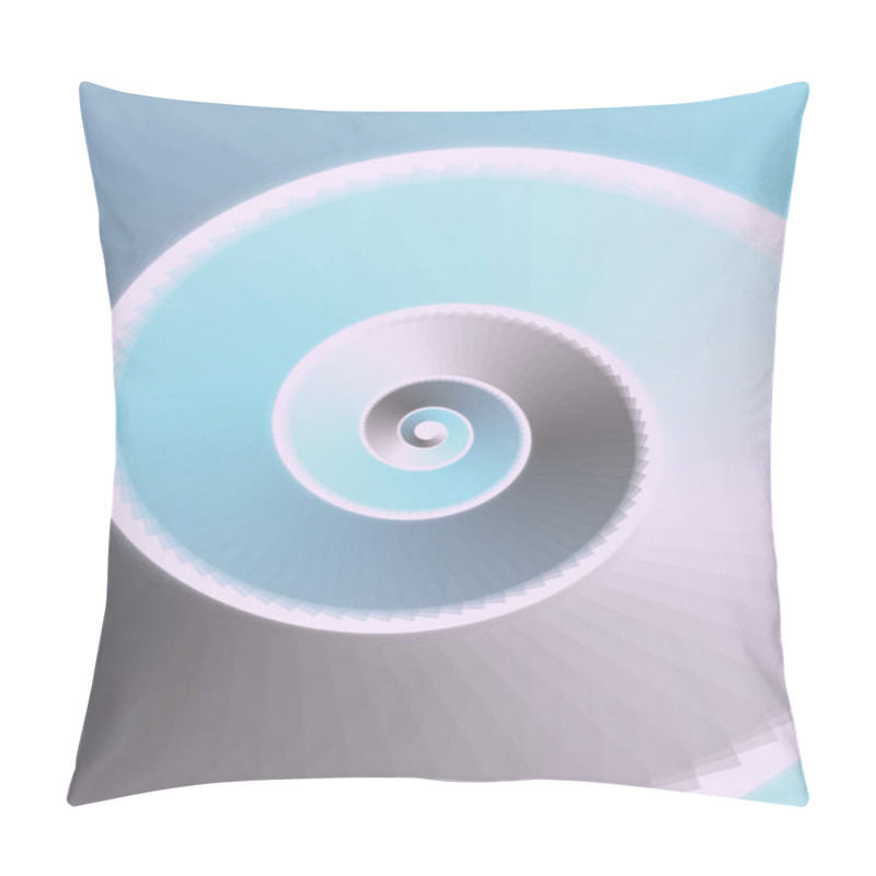 Personality  Abstract Colorful Background With Spiral Whirl Movement  Pillow Covers
