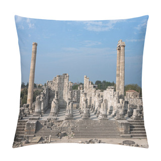Personality Ancient Temple Of Apollo Pillow Covers