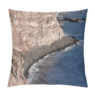 Personality  Photo Picture Of The Beautiful Ocean Coast's View Pillow Covers