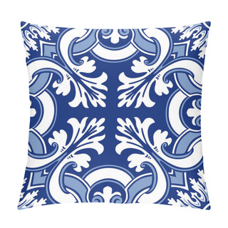 Personality Seamless Colourful Ornament Tiles Pillow Covers