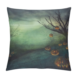Personality  Halloween Background Pillow Covers