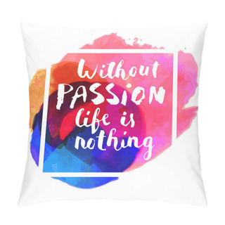 Personality  Hand Lettered Greeting Card Pillow Covers