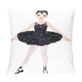 Personality  Black Ballerina Pillow Covers