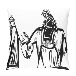 Personality  Mary And Joseph Pillow Covers