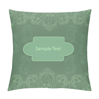 Personality  Vintage Background - Vector Illustration Pillow Covers