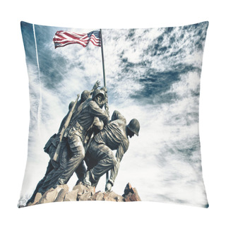 Personality  Marine Corps War Memorial Pillow Covers