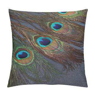 Personality  Beautiful Exotic Peacock Feather Eyes Pillow Covers