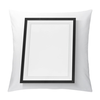 Personality  Black Frame For Paintings Or Photographs On The Wall. Pillow Covers