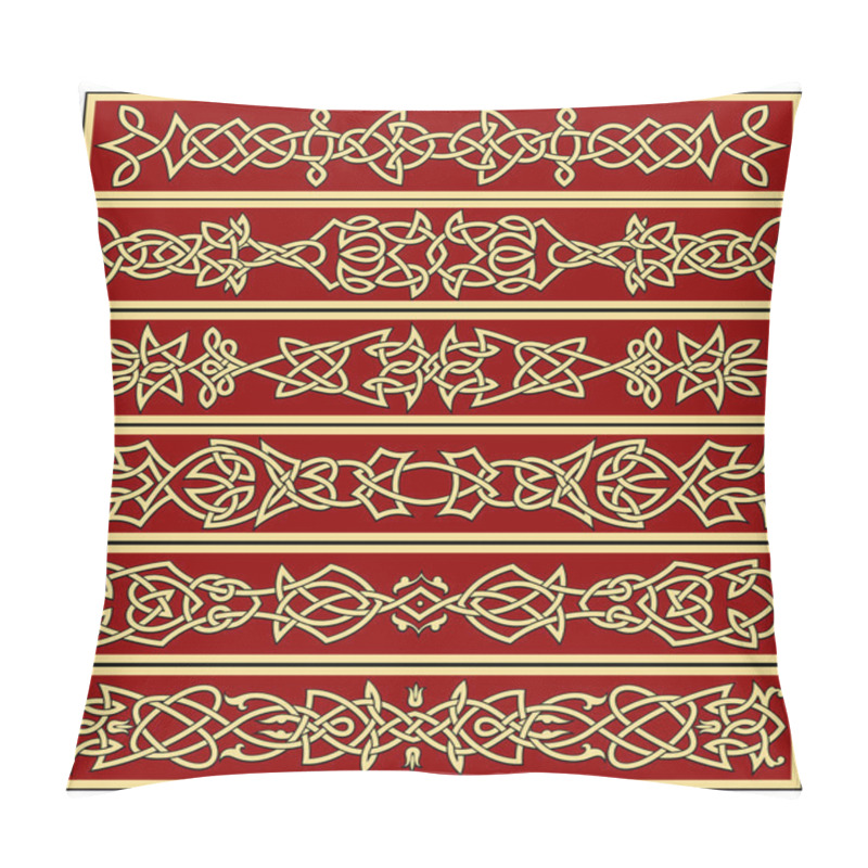 Personality  Borders and frames in celtic style pillow covers
